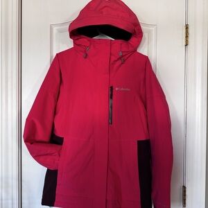 Columbia Women's Fuchsia Hooded Ski Jacket